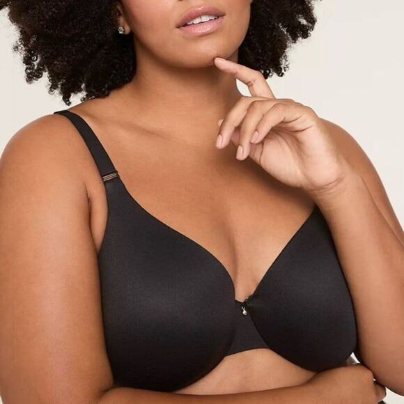 Cacique Invisible Backsmoother Lightly Lined Full Coverage Bra - Picture 3 of 10